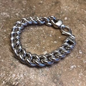 Sterling Silver Chain Bracelet